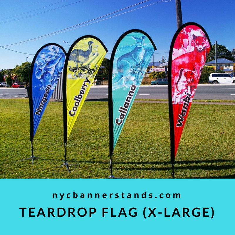 nycbannerstand's tweet image. The #TeardropFlag is suitable for indoor and outdoor events. Effectively advertise your logo or message with our rectangle outdoor flag. 
Visit at
nycbannerstands.com/teardrop-flag-…  or call us on 1-800-516-7606 .
#NYCBannerStands #CustomPrintedFlags #FlagPrinting #Flags #AdvertisingFlags