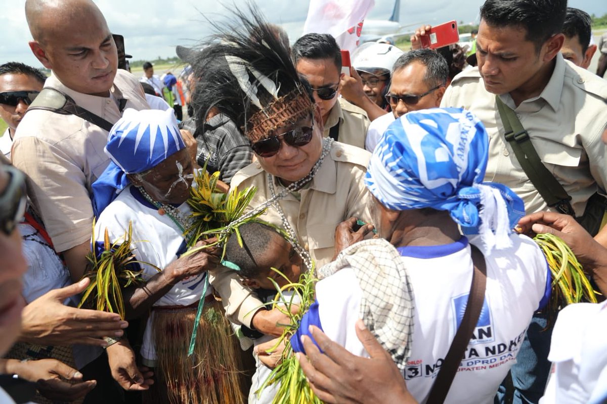 Prabowo Subianto tweet media
