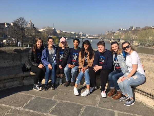 FLASchools831's tweet photo. Our French language students are enjoying an amazing opportunity to visit France over spring break! https://t.co/qby0lb8d44