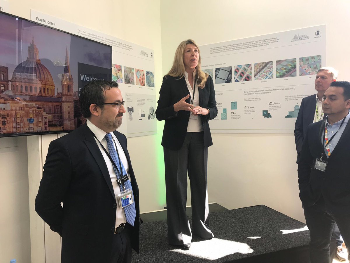 De La Rue tweet media