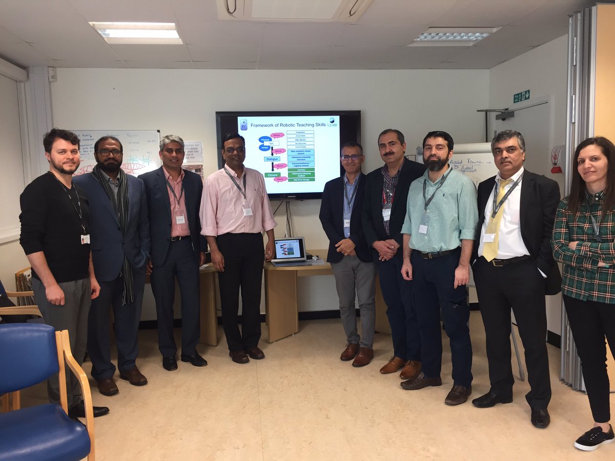 PColorectal's tweet photo. Robotic Train the Trainer - pilot course- first RTTT Course in the UK - endorses by @ALSGBandI thank you @nader_nkfrancis @CRSelvasekar @JimkhanMD @IntuitiveSurg @TejedorPat  @SamVIMARS @QAHospitalNews #VIMARS @LisaToft new opportunity for robotic Consultants and senior trainees https://t.co/cuIXDjwAl8