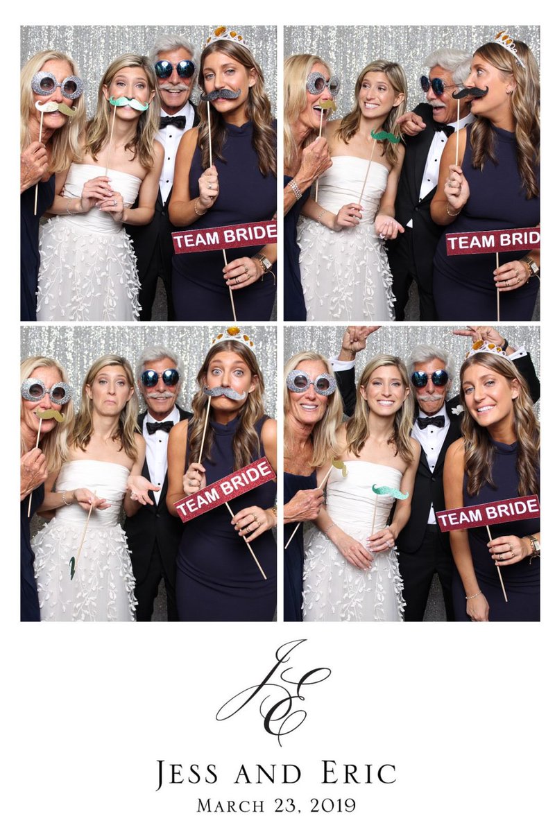 The #photobooth is a very important part of every #wedding. We create #memories that these families will cherish forever. Congratulations Jess & Eric 🥂 And a big thank you @amykatzevents for having us apart of this special night!