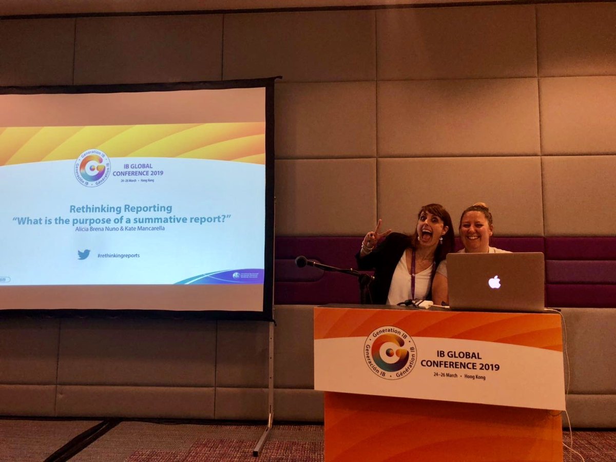 klmanc's tweet photo. Thanks to everyone who came to listen to our journey of #rethinkingreports @BCISonline. If you would like to join our conversation download Wechat and scan the QR code #IBHK2019 #pypinnovation #generationIB @jaly4x4 https://t.co/E7Js8QfAyU