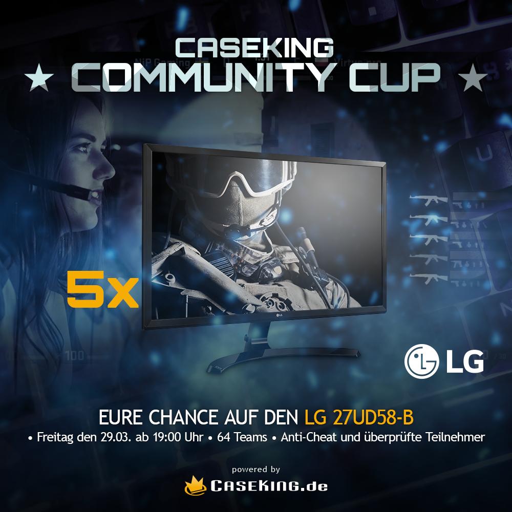 CasekingC's tweet photo. #CasekingCup: Das große Finale ⏩ Freitag ab 19:00 Uhr
Anmeldung ab sofort offen: https://t.co/ZEvwUipbWB 👈👈
Plattform: @FACEIT
Anticheat: Yes!
Preise: 27" LG 27UD58-B Monitore 🖥🖥🖥🖥🖥 (Gesamtwert: >1500€)
Weitere Infos: ▶ https://t.co/72X781SdCA
#CSGO
#ingame https://t.co/4WBVtZYuC7