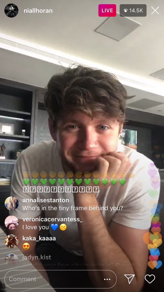 NJHTurkiye's tweet photo. Niall’ın yaptığı canlı yayından (25 Mart) https://t.co/fsoroWWyCo
