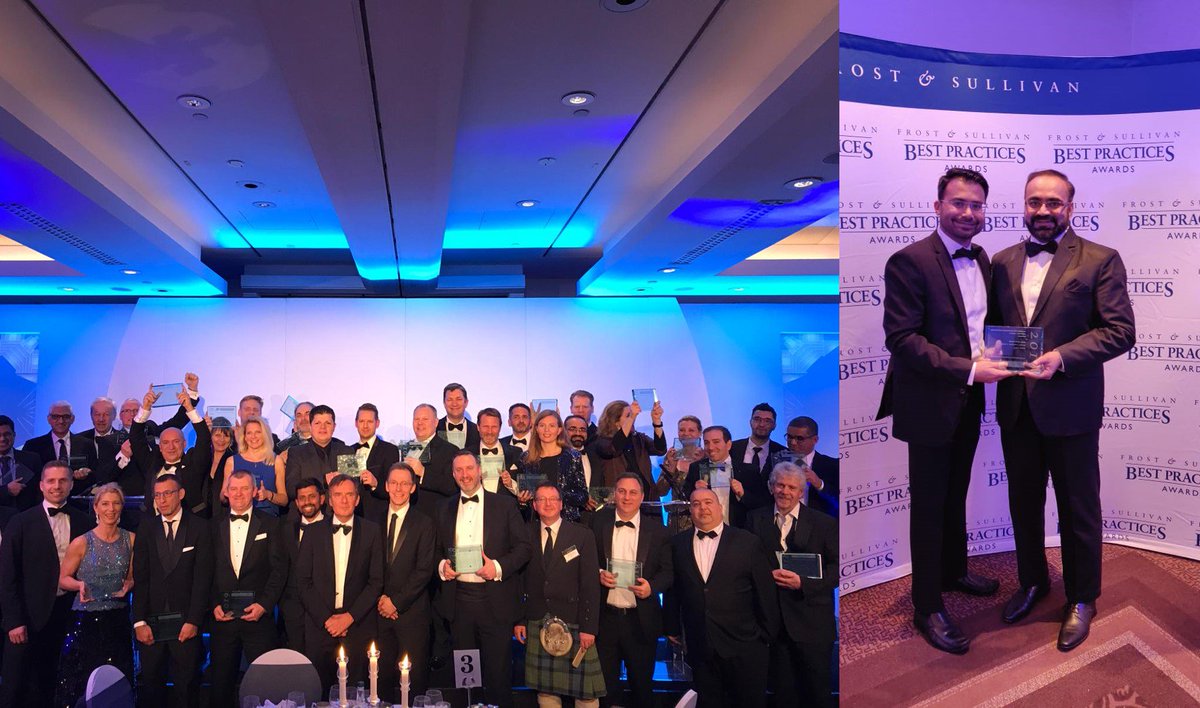 AutomatedLogic's tweet photo. Congratulations to @EcoEnergyInsght
for winning the 2019  Frost Radar® best practices award for Growth Innovation Leadership in the Global BEMS market at the @FrostBPAwards. #FrostAwards #GrowthInnovationLeader #Cortix https://t.co/zwdN9cslVM