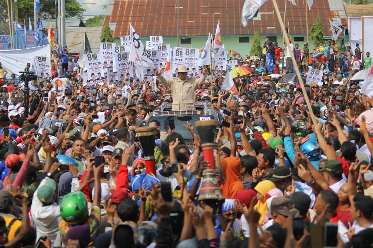 Prabowo Subianto tweet media