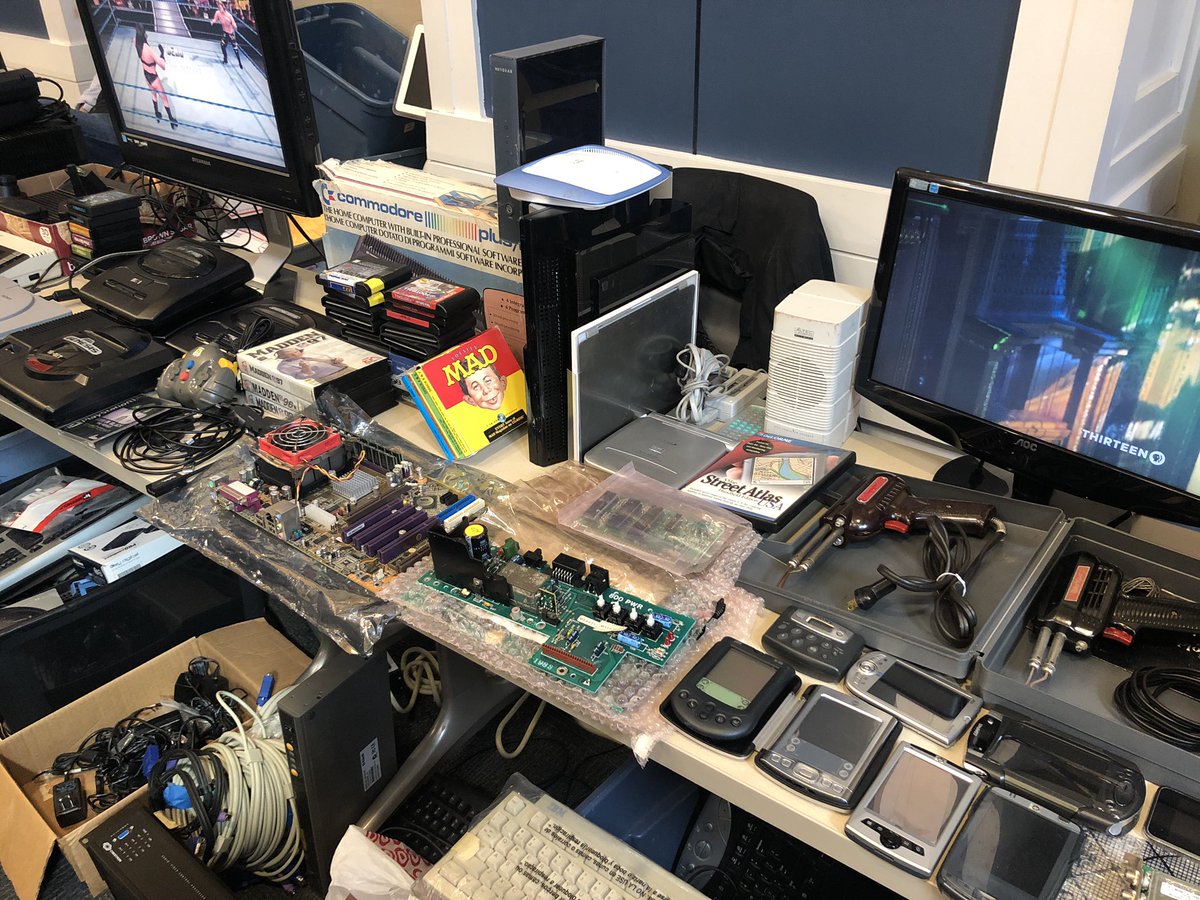 Mac84tv's tweet photo. The Trenton Computer Festival was fun as always! 🤓 #tcf #TCF19 #trentoncomputerfestival #computershow https://t.co/VSfg0MnOBM