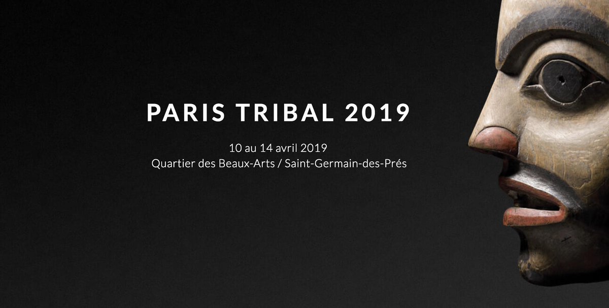 !!! SAVE THE DATE  <a href="/ParisTribal/">Paris Tribal</a> > PREVIEW le MARDI 9 avril et vernissage le 10 avril. 25 marchands parisiens et étrangers vous donnent RDV dans le quartier des Beaux-Arts et de Saint-Germain-des-Prés jusqu'au dimanche 14 avril.  
Á vos agendas!