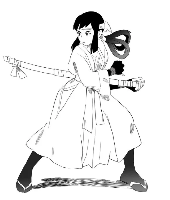 Hibiki (The Last Blade) step-by-step 