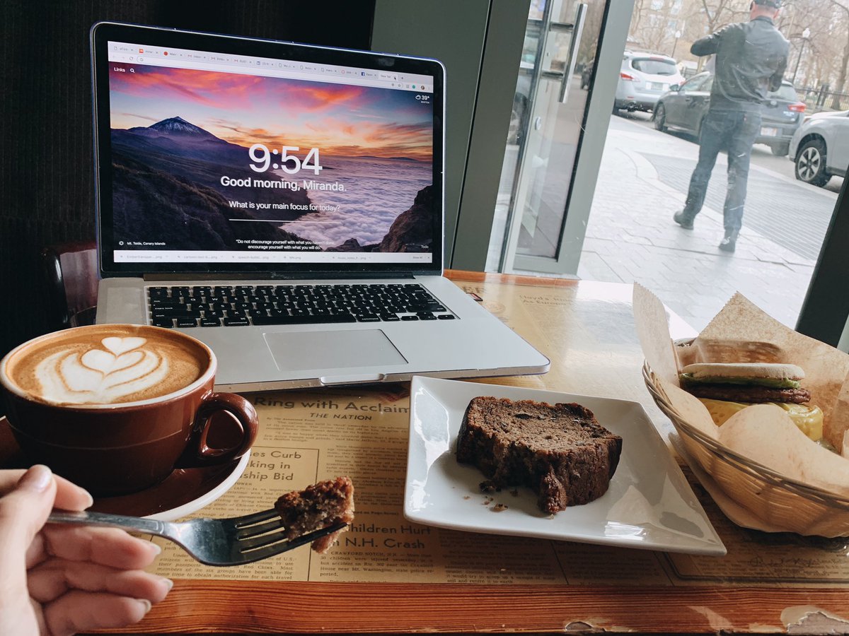 MirandaHickss's tweet photo. I’m here way too often. #ThinkingCup #MondayMorning #MondayMotivation https://t.co/IUwVT90cSb