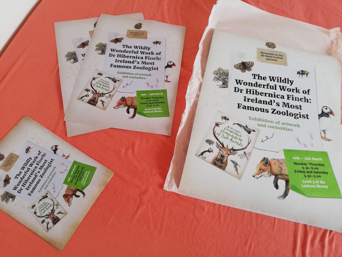 LittleIslandBks's tweet photo. When you #followthefootsteps to Dr Hibernica Finch's desk at the @mountainstosea festival, make sure you take a peek inside the desk drawers- you never know what you might find! #compellingcompendium @AgaGrandowicz @clockwork_rob https://t.co/SiYtlu5KDz