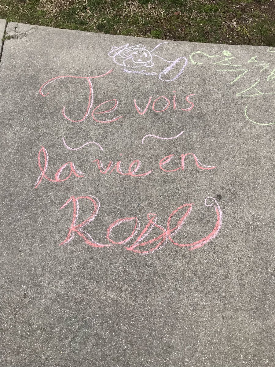 Madame_Crenshaw's tweet photo. Chalking the sidewalks for #CosbyWLWeek #wearecosby #CCPSWL https://t.co/HuXALEP2cV