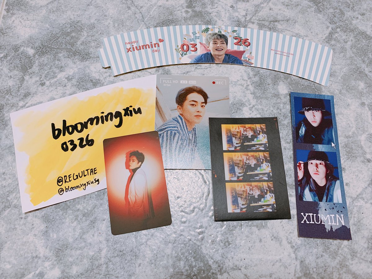 rainycotton's tweet photo. 25th March; #bloomingxiu0326 @ +82 by @bloomingxiusg ✨ Thank you to the organizers, those who came to collect our fan support and those who offered to trade with us! ♡ (I love the decor on the wall so much 😍) https://t.co/pkEEgwGfFX