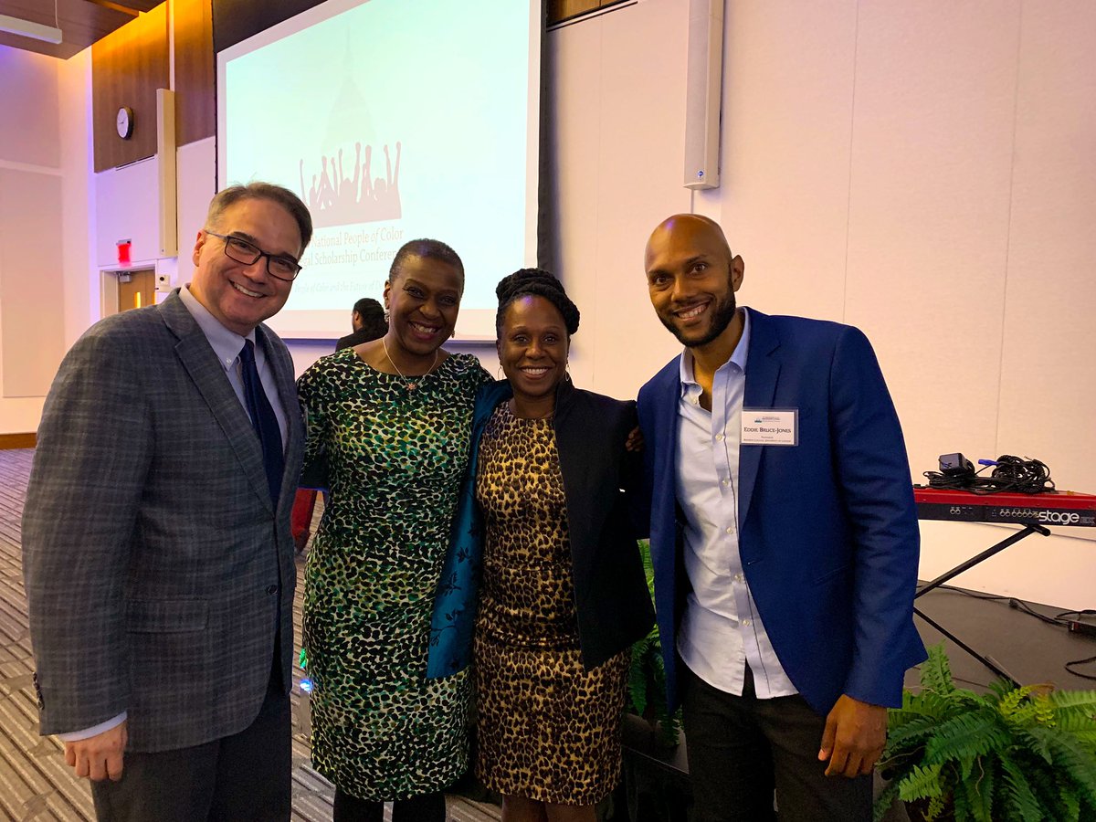 EddieBruceJones's tweet photo. Still buzzing from @npoc19 It was an honor and frankly a responsibility as a member of the NY Bar and a US voter to contribute to urgent debates on the future of US democracy in these dark days. Thank you @AUWCLDean & @TonyVarona for organising this inspiring four days. #NPOC19 https://t.co/DcdCztZuTu
