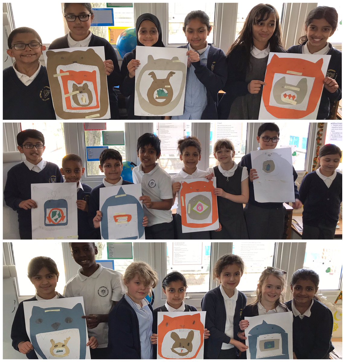 StPaulsBolton's tweet photo. A creative food chain challenge to start year 4’s science lesson this afternoon. Didn’t they do well! #year4lovescience #foodchains https://t.co/LexQNxuugF