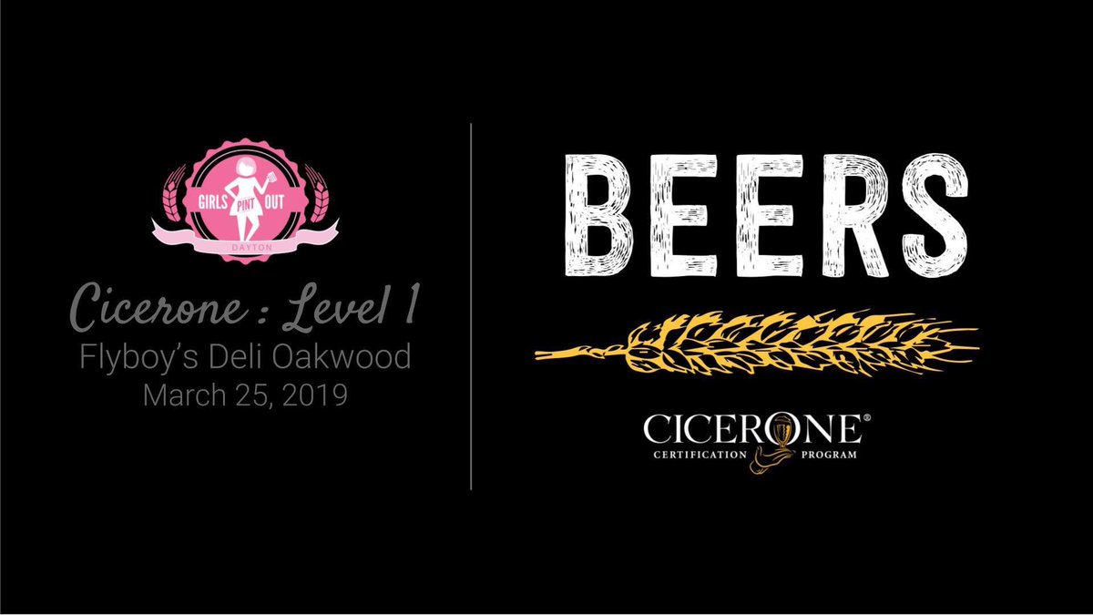 DaytonGPO's tweet photo. Tonight at @FlyboysDeli in Oakwood we are hosting our first study session for level one Cicerone: certified beer server. Join us to learn more or just come and have a pint 🍻 https://t.co/OvJJyzFuJX