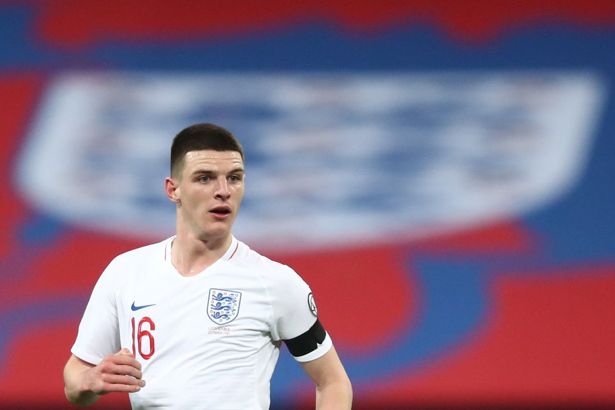 Scouted Football Set To Start Year Old Declan Rice Will Make His Full England Debut This Evening Against Montenegro He Will Become The Youngest England Starter To Play For West Ham