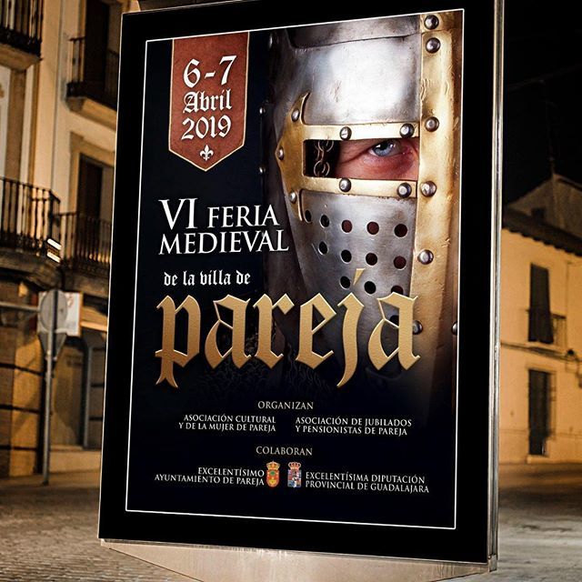 Muchas Gracias al Ayuntamiento de Pareja por confiar en la creatividad de Wimit en la elaboración de la publicidad para la VI Feria Medieval que se celebrará en Abril. ¡Un abrazo!
.
🐎 Ensillad los caballos
🛡 Pulid los escudos
🏰 Preparad túnicas, jubo… ift.tt/2JF5UXr