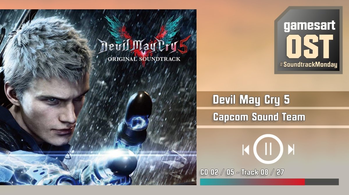 GamesArtDE's tweet photo. GamesArt #SoundtrackMonday:
#DevilMayCry5 Soundtrack von #CapcomSoundTeam bei #Spotify anhören:
https://t.co/MwamARwqFV https://t.co/ppuLZlWOF2