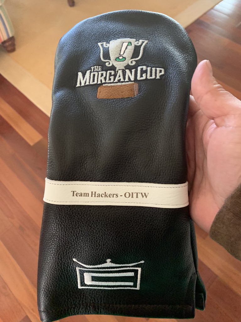 OITW_Golf's tweet photo. @CRUgolf absolutely BROUGHT the 🔥 🔥 🔥 🙌🏽🙌🏽🙌🏽🙌🏽🙌🏽🙌🏽🙌🏽 💪🏽 💪🏽 💪🏽 💪🏽 for @THPGolf #TheMorganCup #headcovergame #valuablespouches #golfaccessories #customleathergoods #TeamHackers https://t.co/7jhf5n5gC5