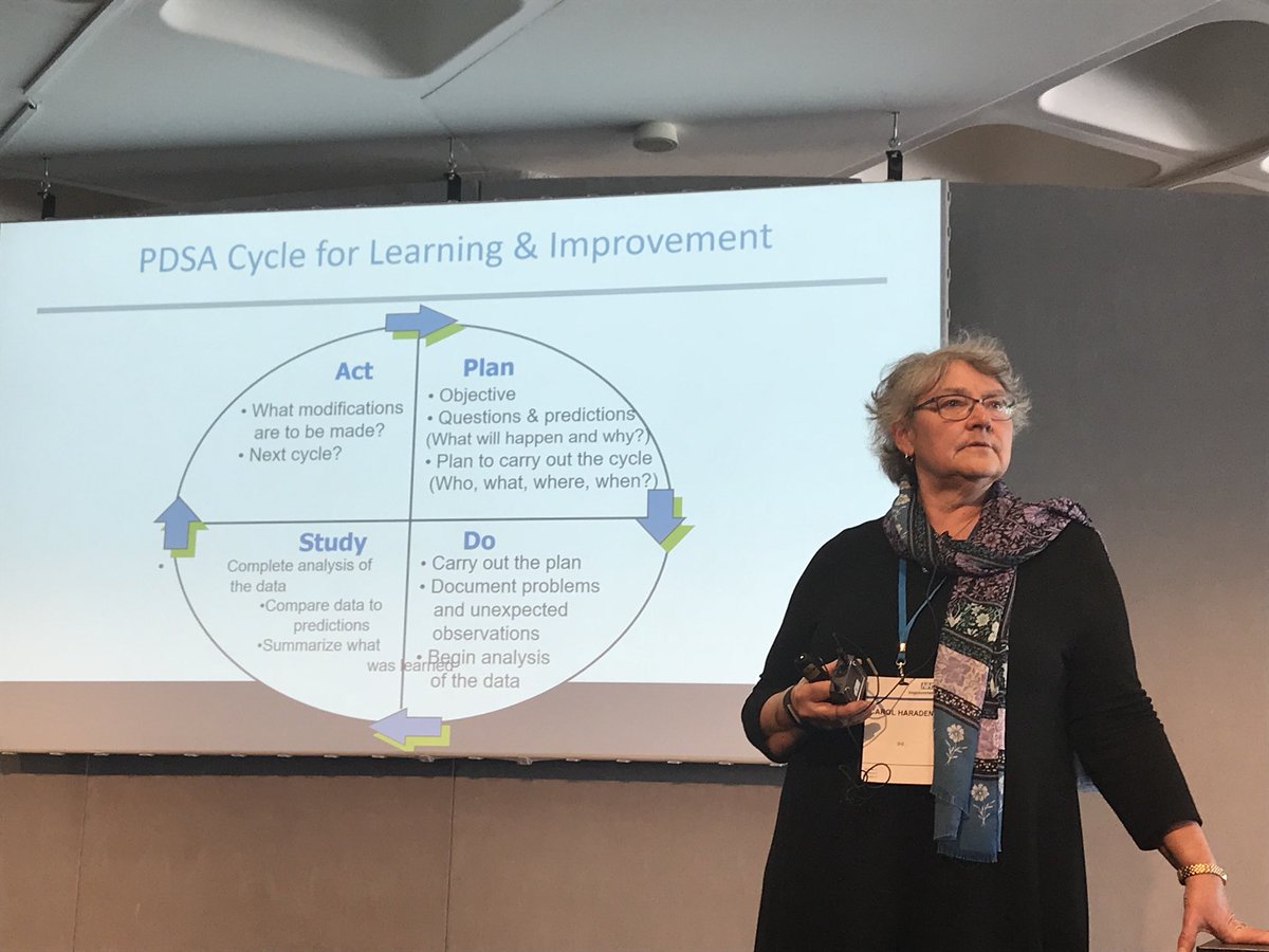#MatNeoQI Excellent session with Carol Haraden on QI methodology, start small and ‘learn a ton’ 👍Why test? Because we don’t know...  🤔 @AnnRemmers <a href="/dawn_morrall/">Dawn Morrall</a>
