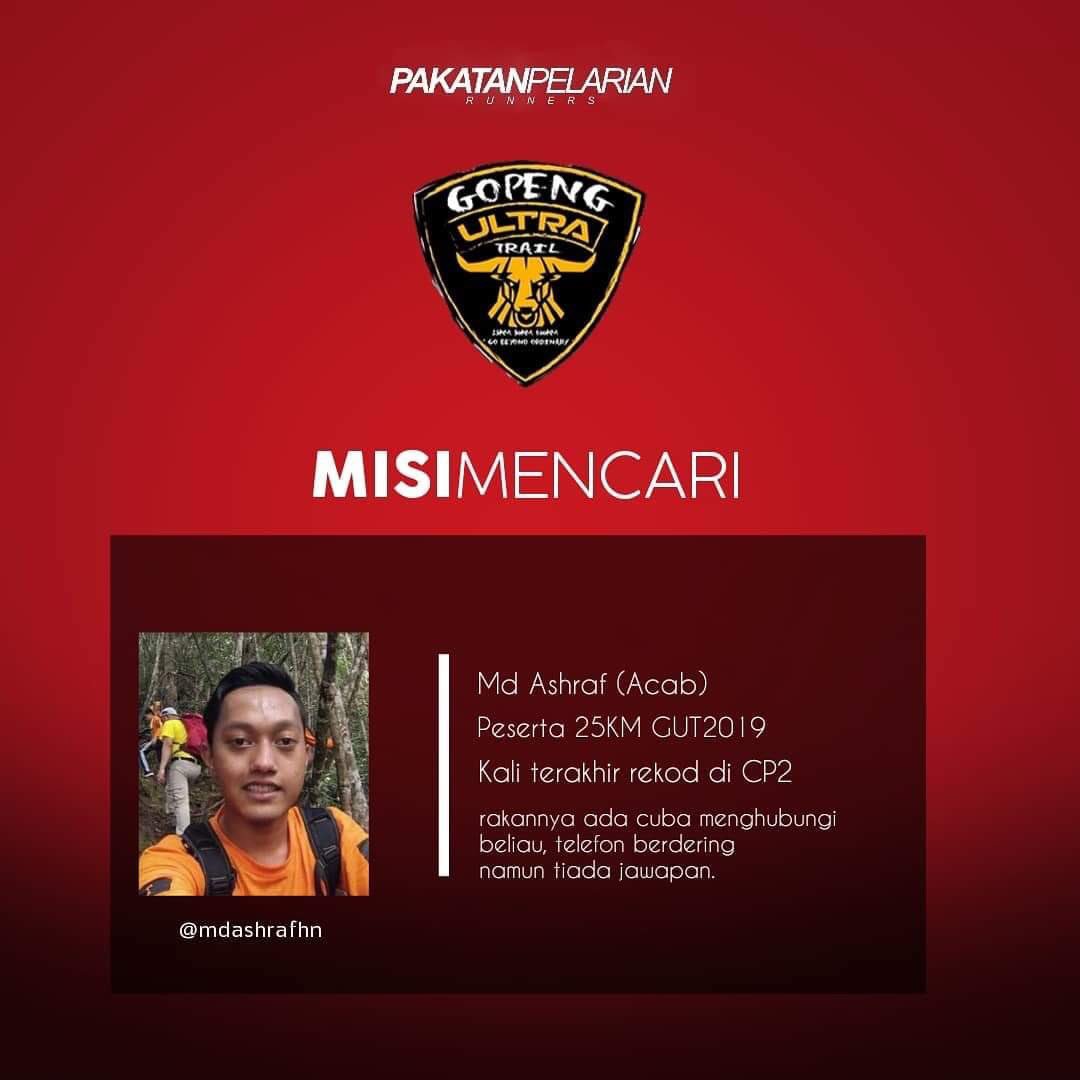 kyogooner's tweet image. Misi pencarian masih diteruskan, semoga dipermudahkan segala urusan 🤲🏻 #GUT19 #GopengUltra