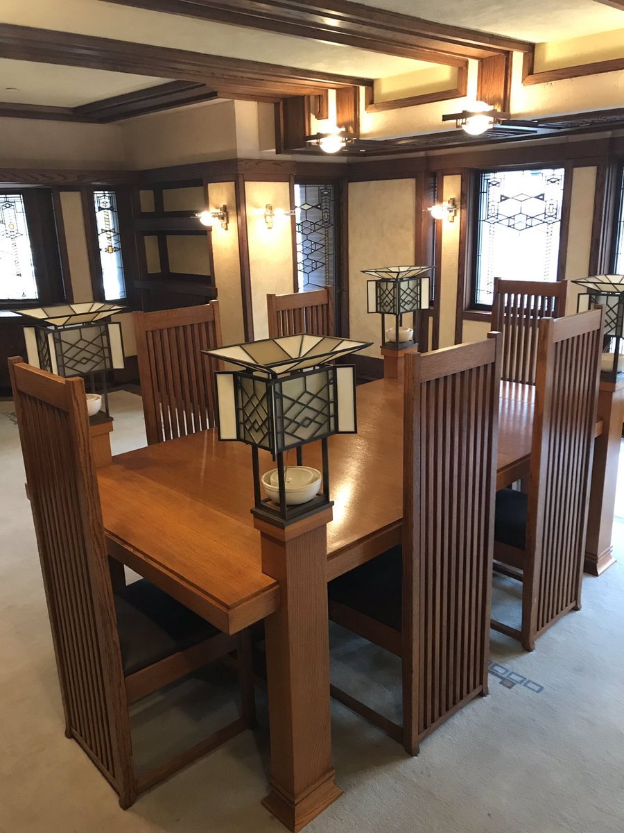 Blair Kamin On Twitter It S Back The Robie House Dining