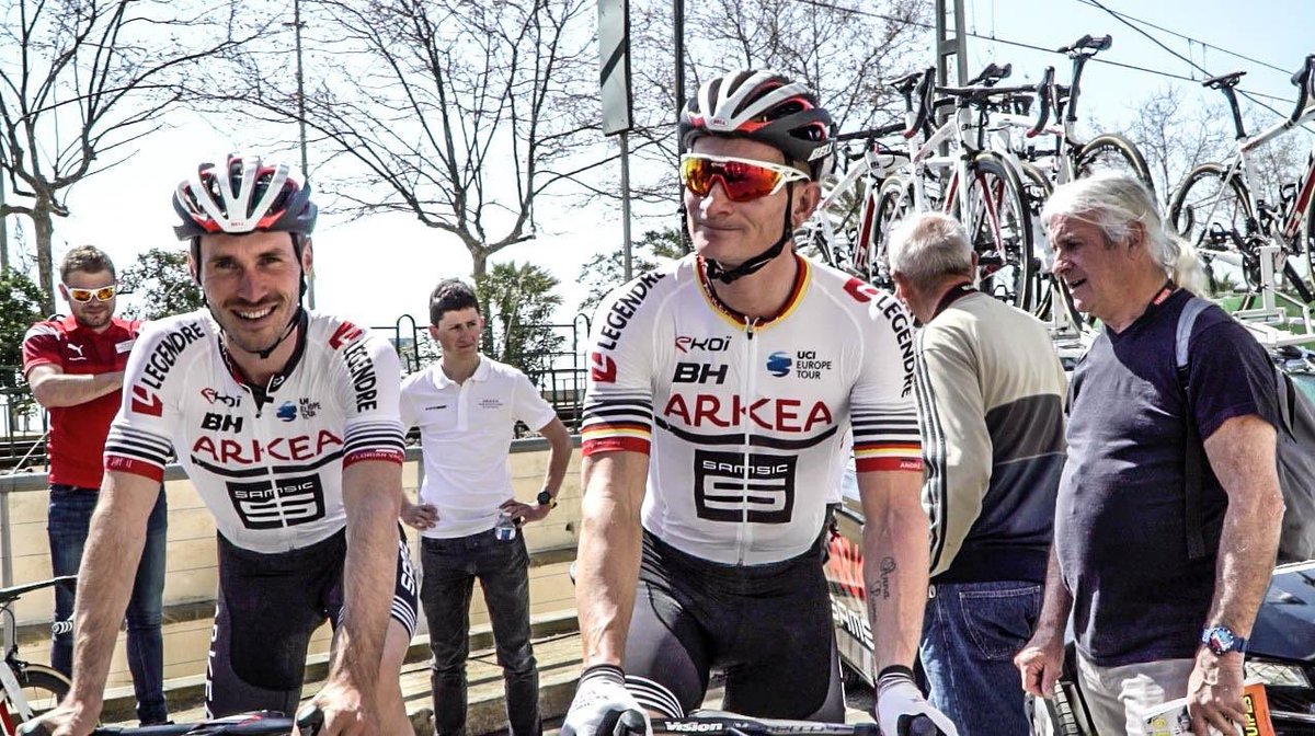 Afte After a first hard day (in my Bodyweight class) I’m happy about the commitment and work of the @Arkea_Samsic boys...nothing to do against the machine <a href="/DeGendtThomas/">Thomas De Gendt</a> . Congrats Thomas! More hard days to come during the next days.