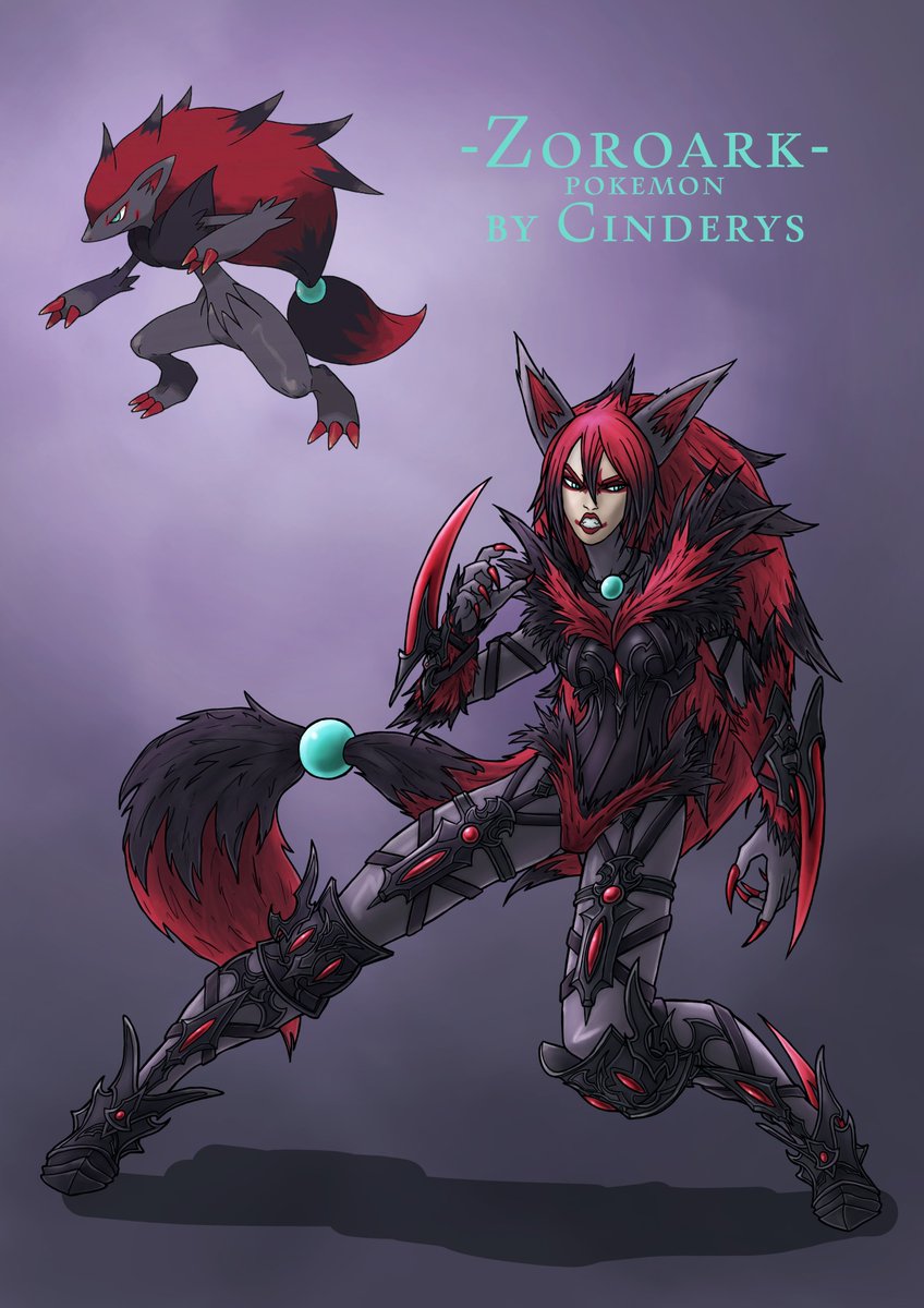 Cinderys On Twitter Today Is Horovonkaida Birthday Happy Birthday My Loooove She Will Received Her Leafeon Tonight Zoroark Will Be My Next Costume If You