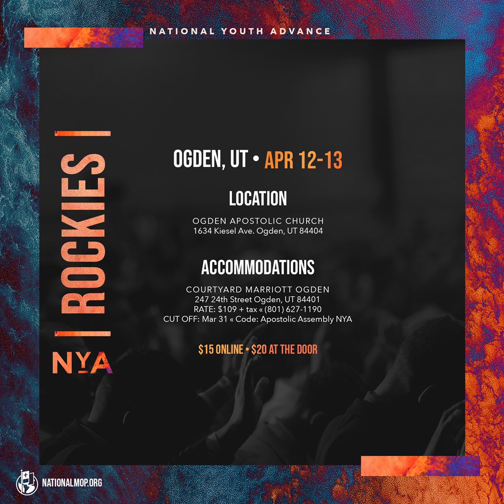 NationalMOP's tweet photo. Rockies NYA is coming up! Who’s ready?! Register now at https://t.co/ybfXxwKenZ #MOPForward https://t.co/spVRQ6Fj1U