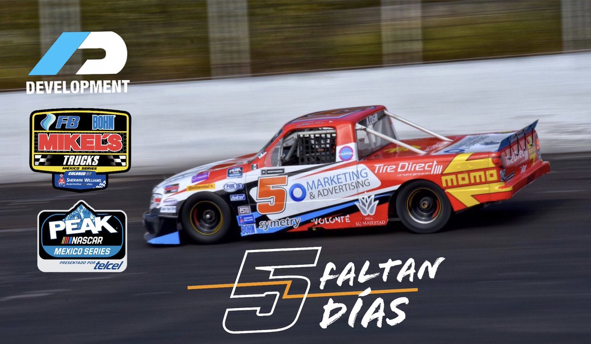 ADDevelopment1's tweet photo. Ya estamos a solo 5 días para ver a las mikels trucks en acción ¿quien ya está listo? 
-
-
@TrucksMx @NASCARPEAKMX  #mikelstrucksdrivers #mikelstrucks #nascarmexico #addevelopment #nascar #trucksmx #nascarpeakméxicoseries #instagram #drivers #mexicandrivers #mty #nascarenmty https://t.co/2lBBvcJrmx