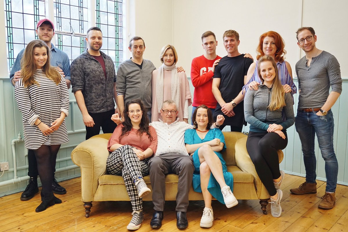 2019Rsvp's tweet photo. An amazing day workshopping a new opening to the show and recording some video demos. Huge thanks to this bunch of incredibly talented and genuinely lovely friends who gave up their Sunday! https://t.co/uc0vgC5Rih