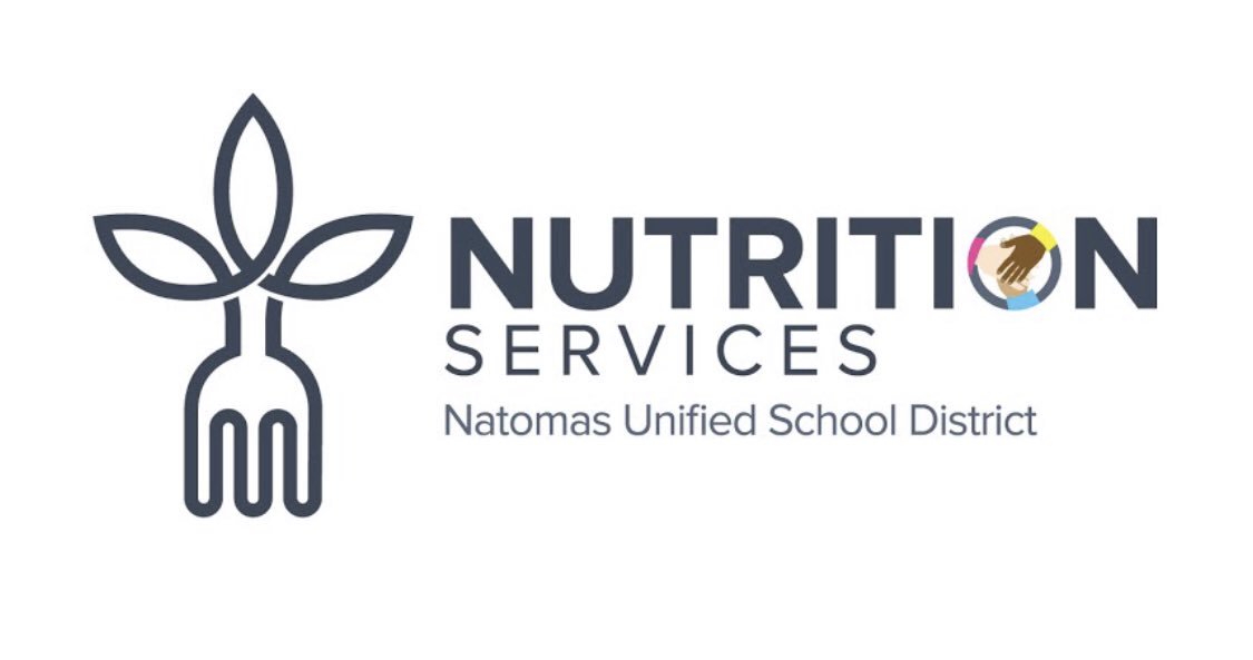 VinceCaguin's tweet photo. Our new Natomas USD Nutrition Services Logo https://t.co/7AmXHZGBR2