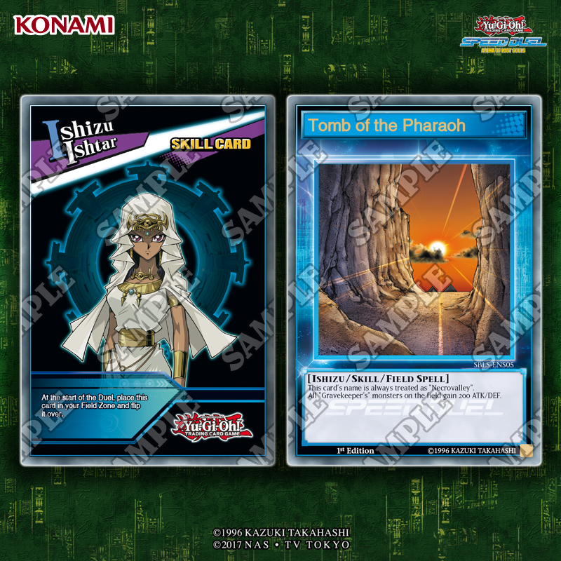 YuGiOh_TCG_BR's tweet photo. Para encerrar a série de artigos da coleção Speed Duel: Arena das Almas Perdidas, vamos conferir o novo Card de Habilidade da Ishizu!

▶️ https://t.co/meHm0WYKOg

#YuGiOhTCG #YGOSBLS #SpeedDuel https://t.co/EkKnpynYT1