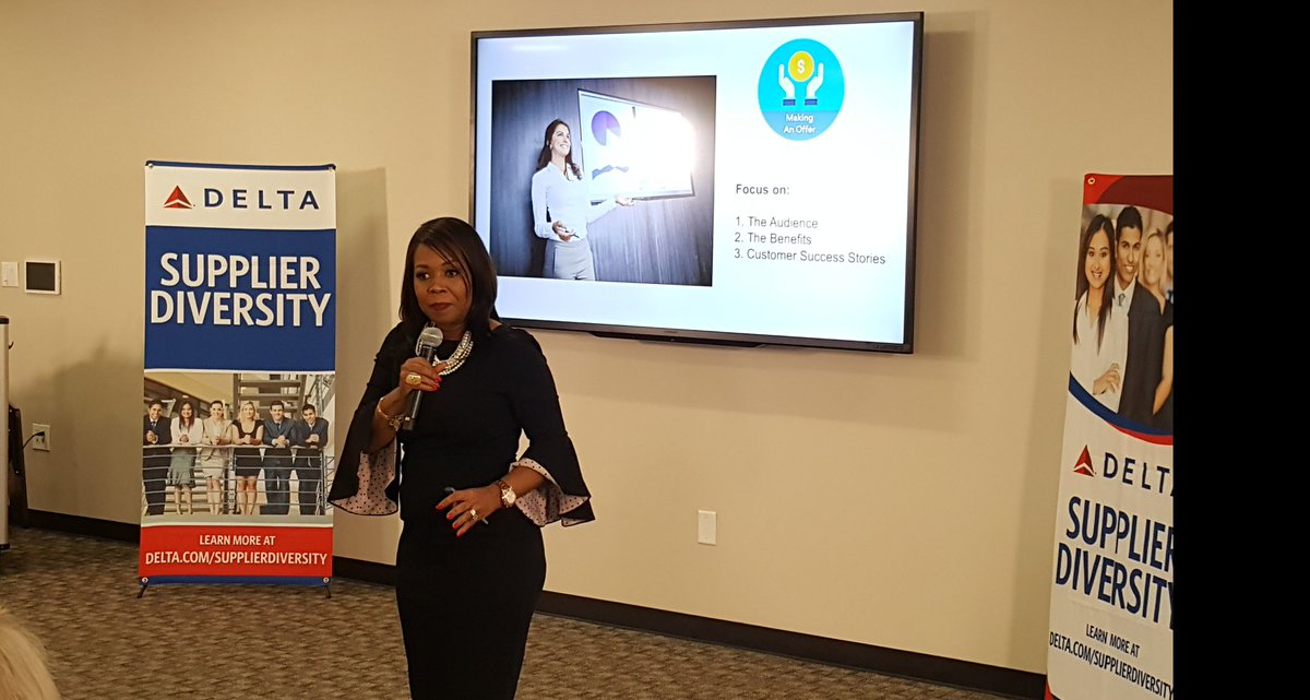 HGEincDesigns's tweet photo. The HGEinc Vantage Point: Working  while taking in the echelon of business development @Delta Supplier Development Academy
Branding, Marketing, &amp; Sales

#opportunities #event #learn #smallbusiness  #DELTA #businessgrowth #businessmotivation https://t.co/ywx5oPDUpP
