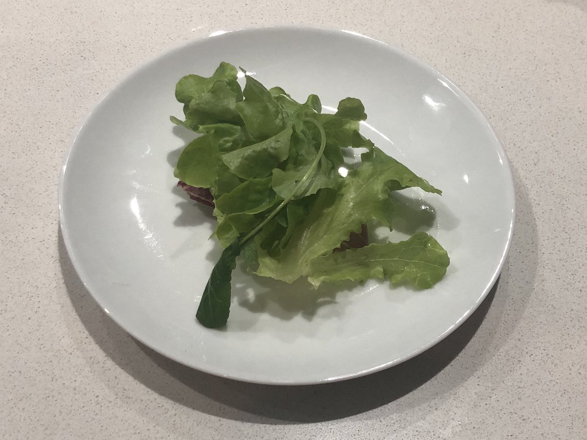 dannicholl's tweet photo. Had bought a large ribeye and lined up a bottle of pinot noir for dinner - and then remembered I’m seeing Jade and Rosey at @NSDietitiansSA tomorrow morning for the penultimate #danvsjason weigh-in. So this is dinner instead... https://t.co/BAinw3wnDs