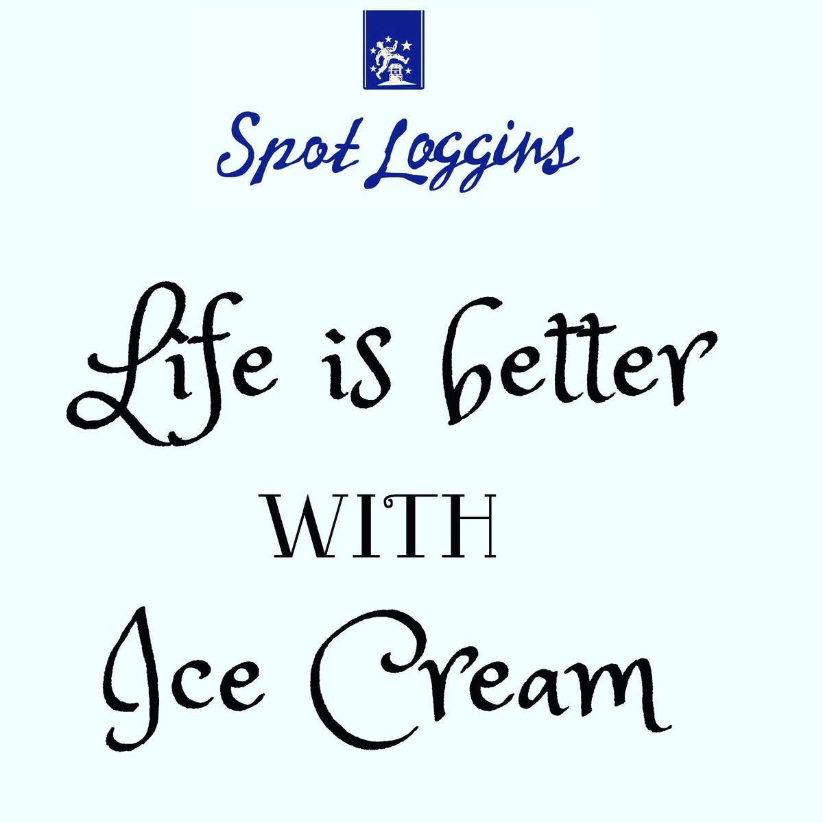 Life is better with ice cream! #icecream #icecreammakesyouhappy #spotlogginsicecream #icecreamweather #sunisout #summeriscoming
