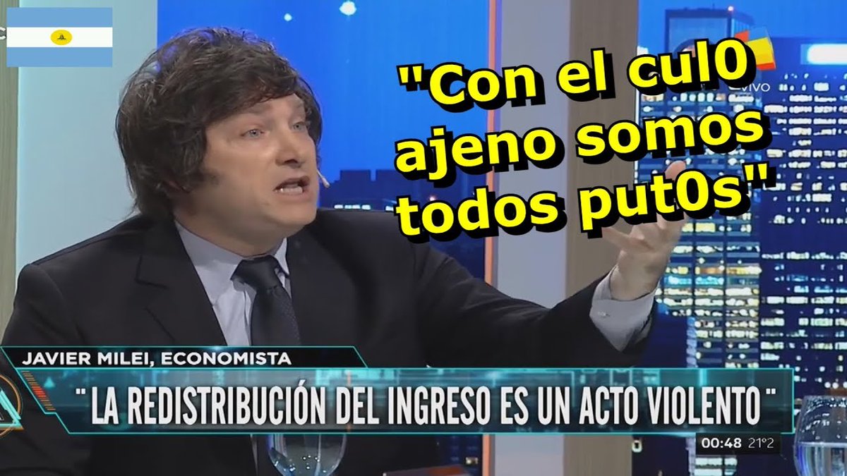 Resultado de imagen para javier milei  con el culo