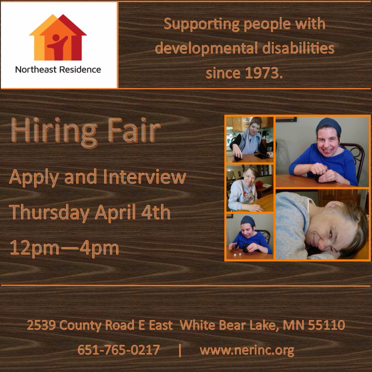 Hey, #TwinCities! Get ready, we’ve got a #Hiring Fair on April 4th! This is no #AprilFools joke - apply and interview to join the #NERTeam!
