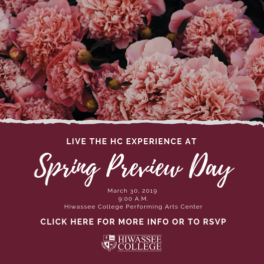 HCTigerToBe's tweet photo. There's still time to RSVP for Spring Preview Day!

Whether you're already admitted, or still deciding which college to call home, we invite you to experience HC with us on this Saturday.

RSVP here: https://t.co/t6lgChW8pl https://t.co/PoEHr2kdp1