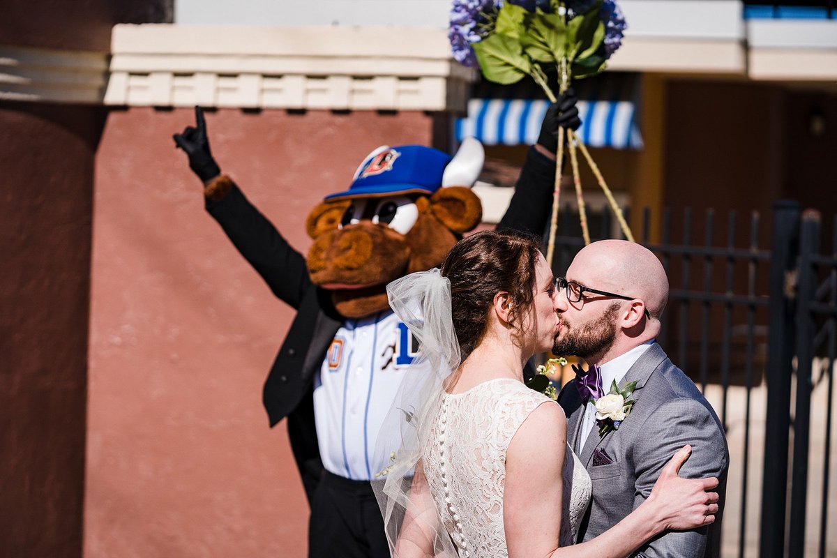 kivusandcamera's tweet photo. This past weekend we photographed a fantastic Durham wedding, including a special guest appearance from the best mascot in sports, the @DurhamBulls’ own @WoolEBull!

You can read more (and see Wool E’s first look surprise) on the blog: https://t.co/fZ1j2RBn8j https://t.co/TMVYw0C43b