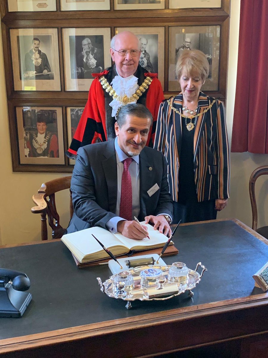 QatarEmbassy_UK's tweet photo. HE @Amb_AlKhater led a #Qatari business delegation to Southend today to discuss investment and partnership opportunities. #Qatar is committed to supporting the #UK as it looks to forge a new role for itself as #GlobalBritain @amessd_southend https://t.co/Yhf8B88qQU