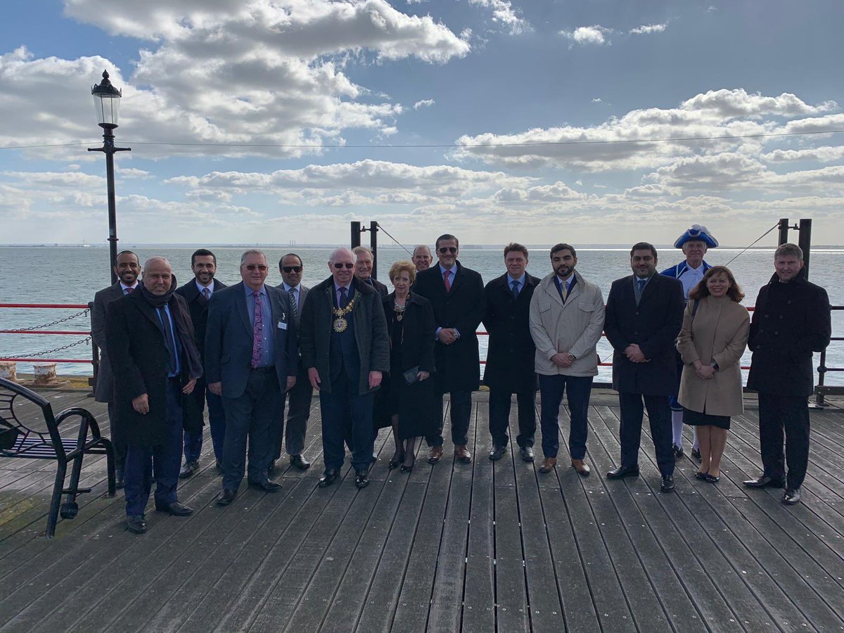 QatarEmbassy_UK's tweet photo. HE @Amb_AlKhater led a #Qatari business delegation to Southend today to discuss investment and partnership opportunities. #Qatar is committed to supporting the #UK as it looks to forge a new role for itself as #GlobalBritain @amessd_southend https://t.co/Yhf8B88qQU