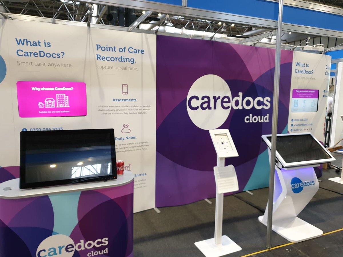 CareDocsUK's tweet image. We&apos;ve been busy getting ready for the Dementia, Care &amp;amp; Care Home Expo 2019 and we&apos;re looking forward to helping you understand how we can digitally revolutionise the way you work! 
Come and see us on stand D750 to find out more! 
#CareHome19 #CareDocs #DigitalTransformationInCare