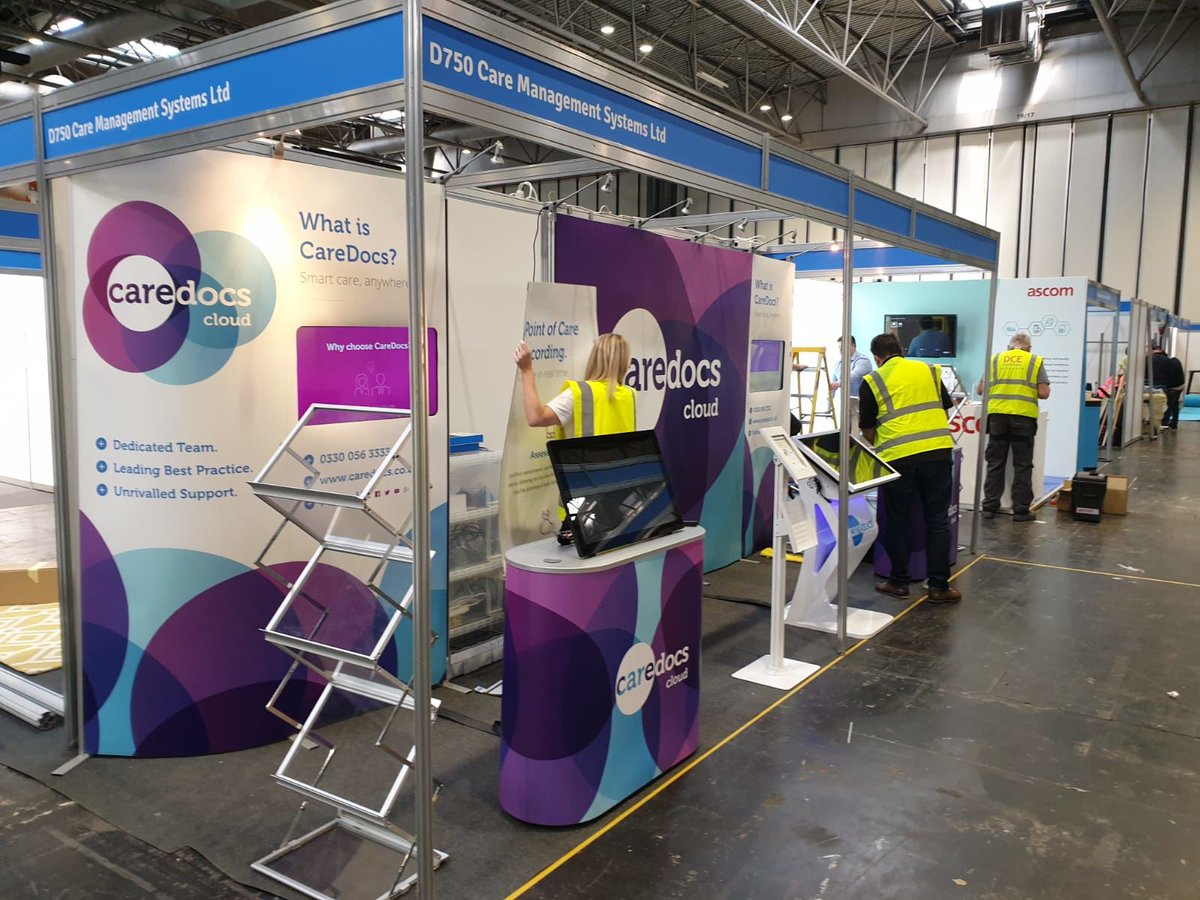 CareDocsUK's tweet image. We&apos;ve been busy getting ready for the Dementia, Care &amp;amp; Care Home Expo 2019 and we&apos;re looking forward to helping you understand how we can digitally revolutionise the way you work! 
Come and see us on stand D750 to find out more! 
#CareHome19 #CareDocs #DigitalTransformationInCare