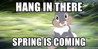 It's a little chilly out there but...