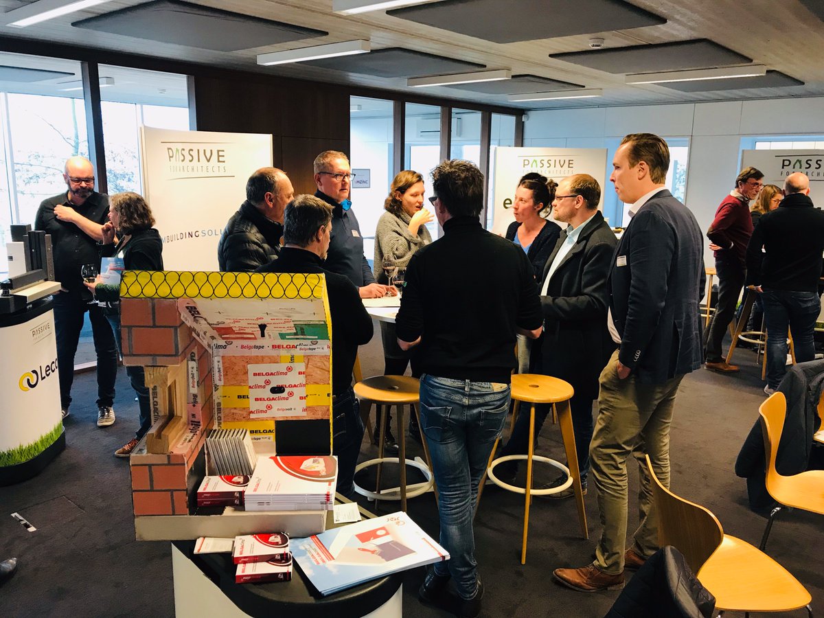 Passive for Architects dankt alle aanwezige architecten voor hun interesse en enthousiasme op de infosessie rond 'Architecturale uitdagingen, technisch opgelost'!
day 4 . Puurs/VM Building <a href="/VMBSO/">VM Building Solutions</a>