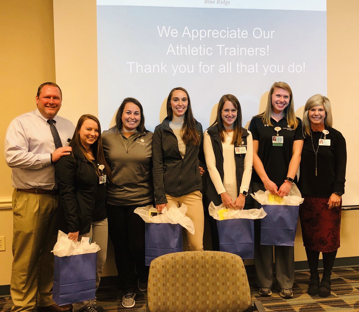 MikeMswan's tweet photo. #Athletic Trainer Appreciation Month. BCPS Thanks You! #ignitelearnigbcps https://t.co/uuthE1gEPq