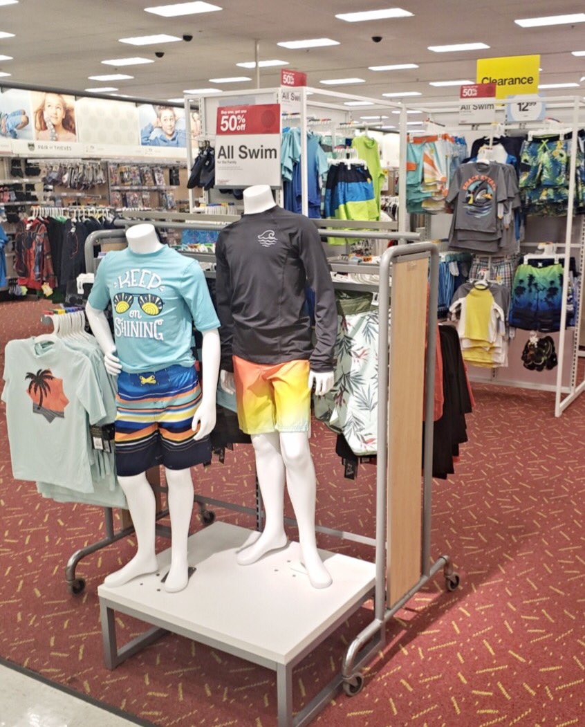 shaheedAtTarget's tweet image. Splish Splash 💦 Over to Target @ Oxford Valley where we have BUY 1, GET ONE 50% Off Swim Attire for your entire Family! Men, Women, Girl or Boy all on sale! No matter what your swimwear Style is, We’ve got you covered! Just Come see 1 Of our many Style Consultants 4 assistance!